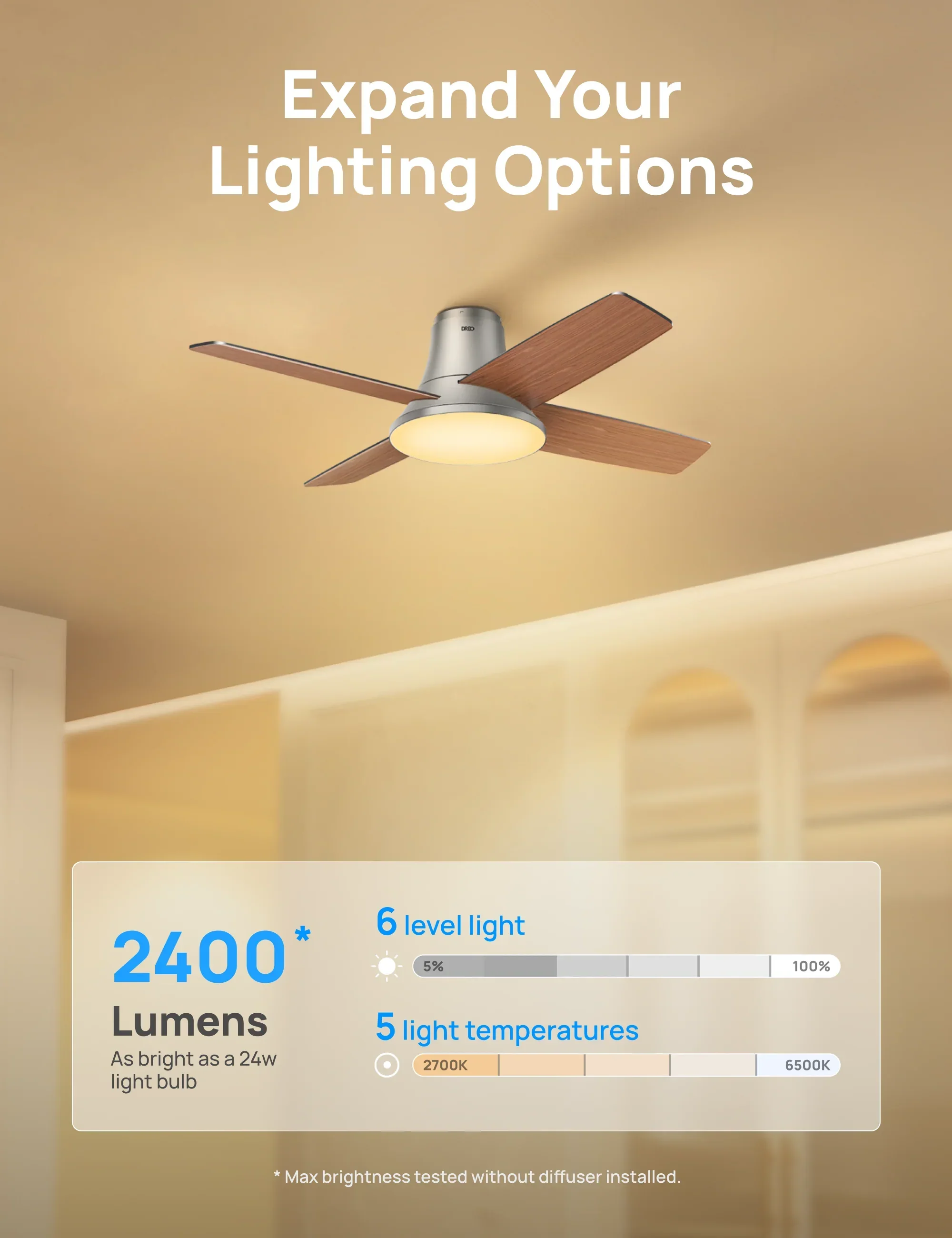 Smart Ceiling Fan 513S - Image 6