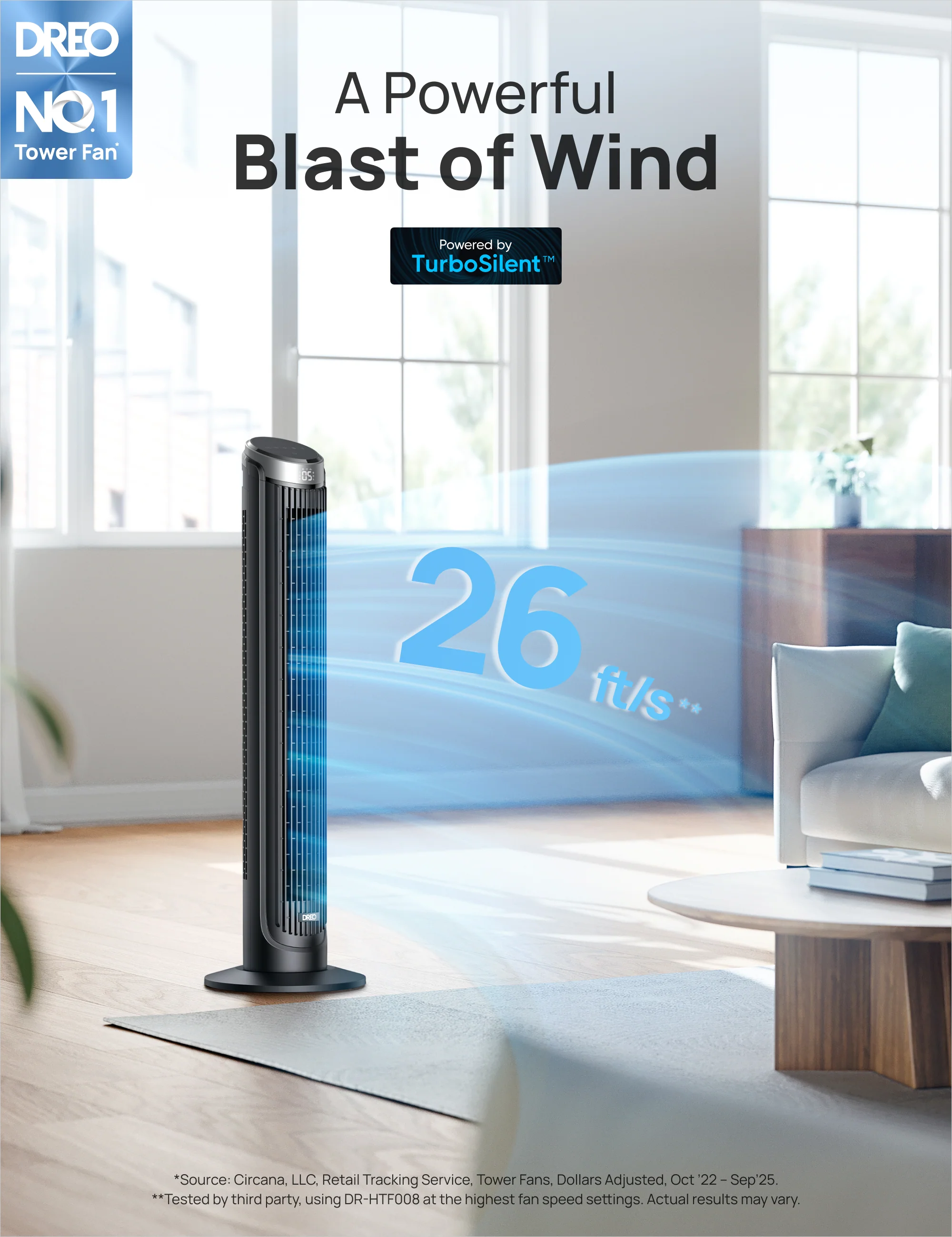 Tower Fan Cruiser Pro T3 - Image 3