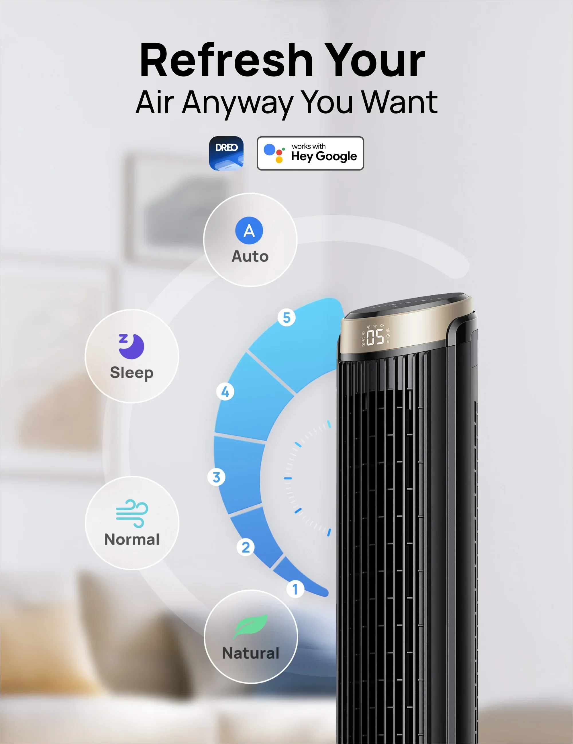 Smart Tower Fan Cruiser Pro T3S - Image 7