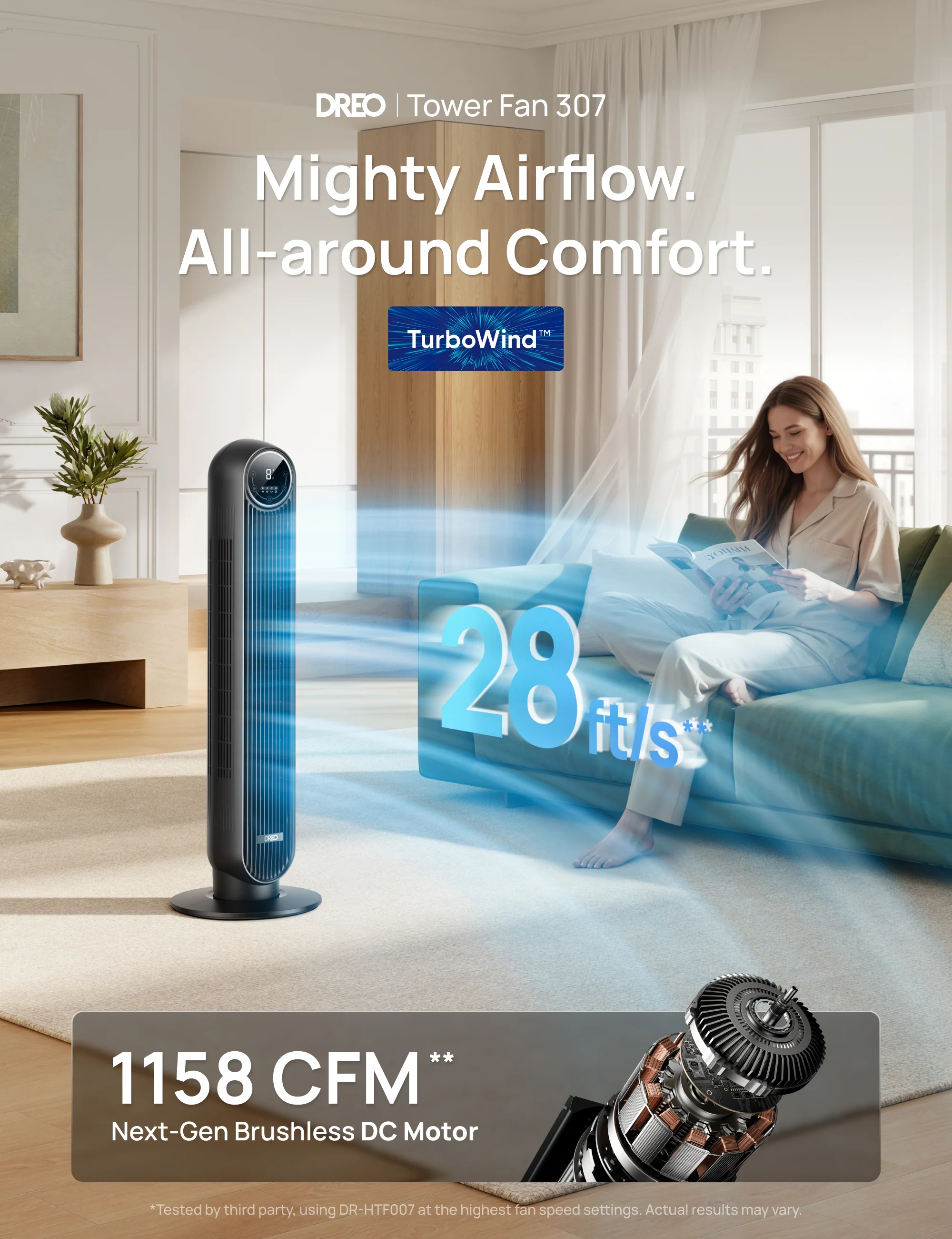 Tower Fan Nomad One - Image 3