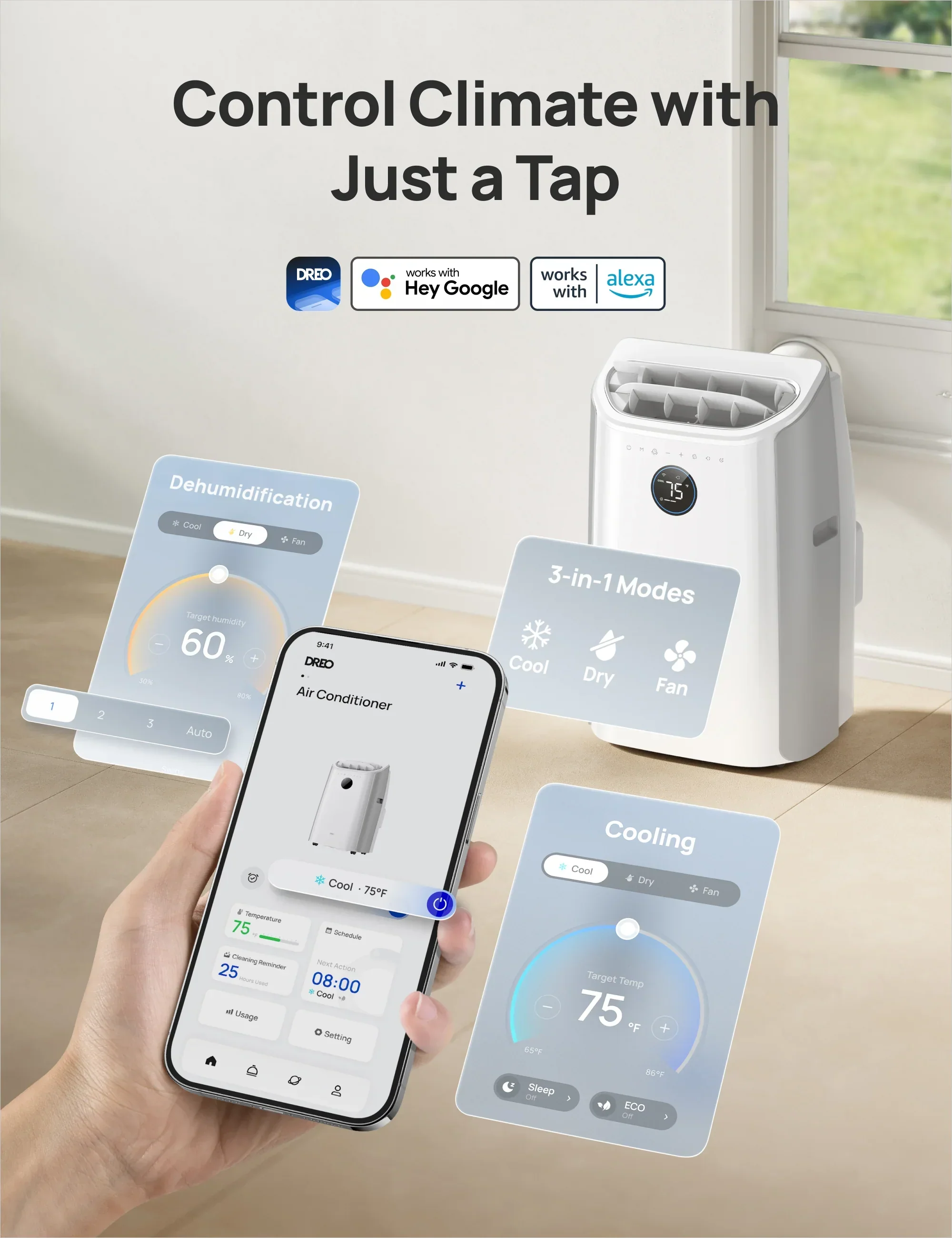 Smart Air Conditioner 516S (New) - Image 5