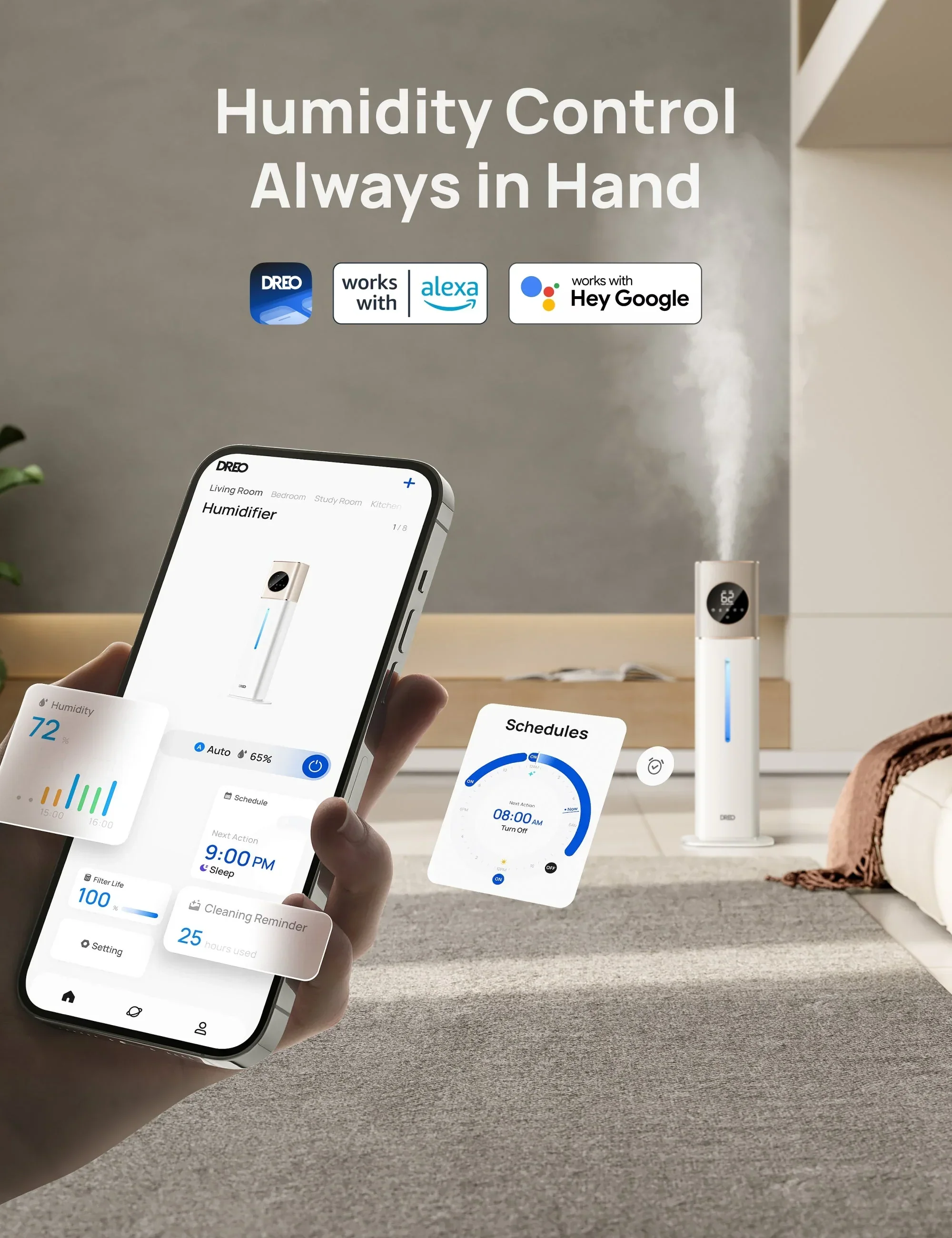Smart Humidifier HM735S 11L - Image 8
