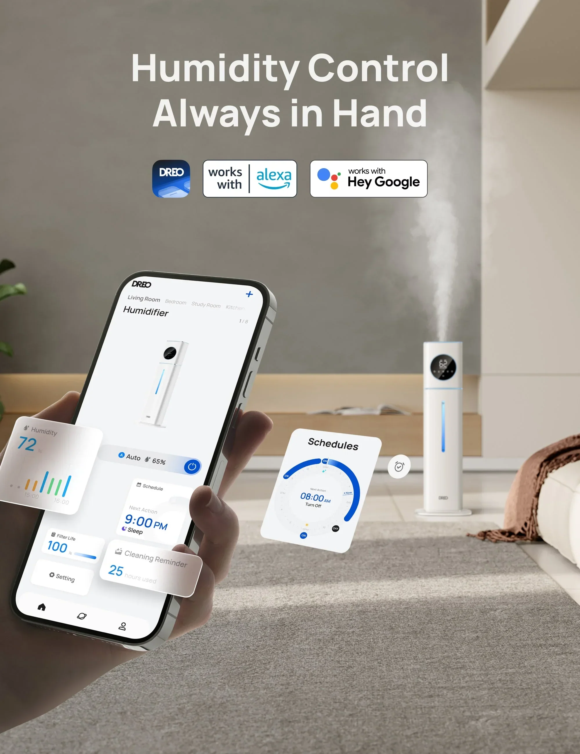 Smart Humidifier  HM735S 11L - Image 6