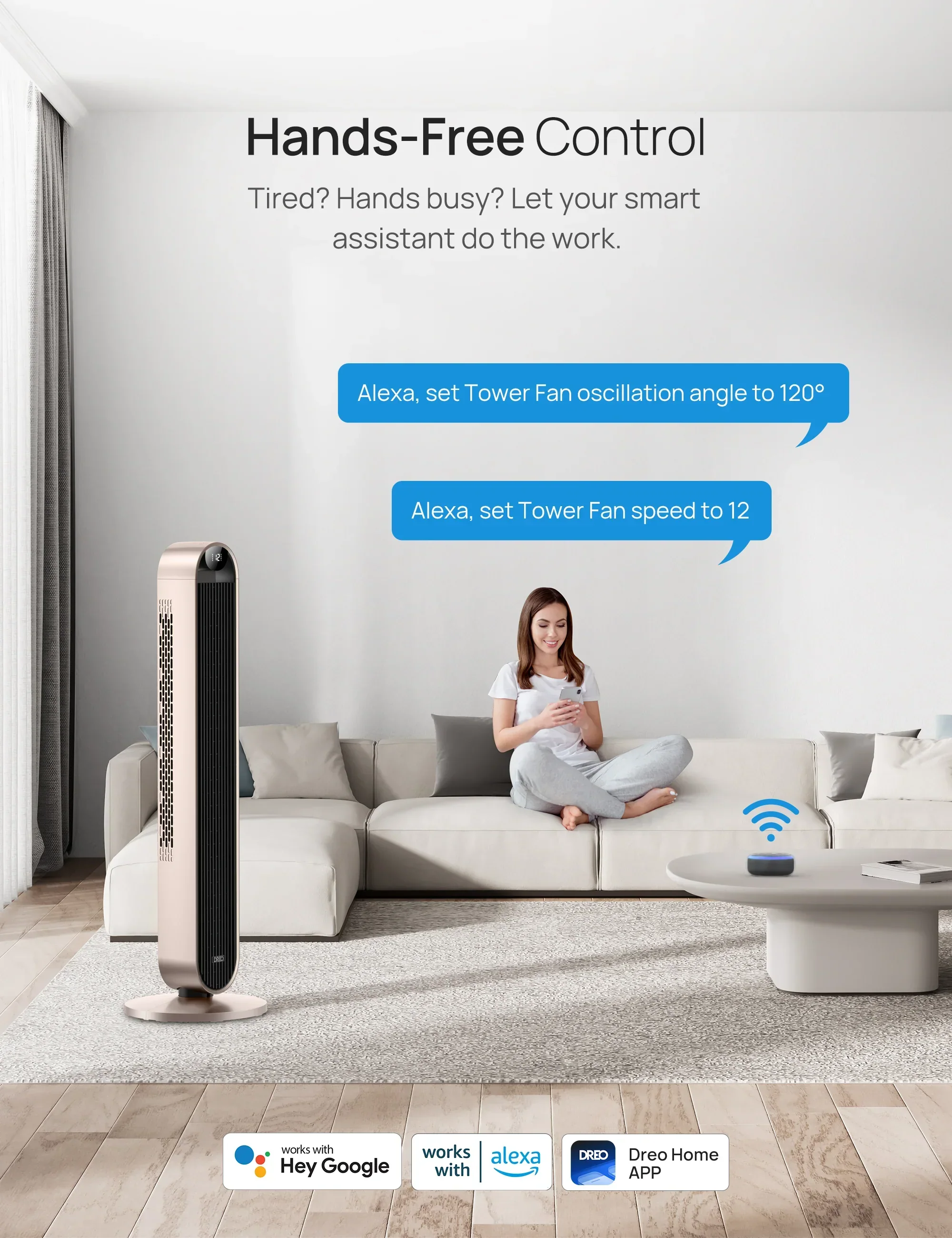 Smart Tower Fan Pilot Max S - Image 14