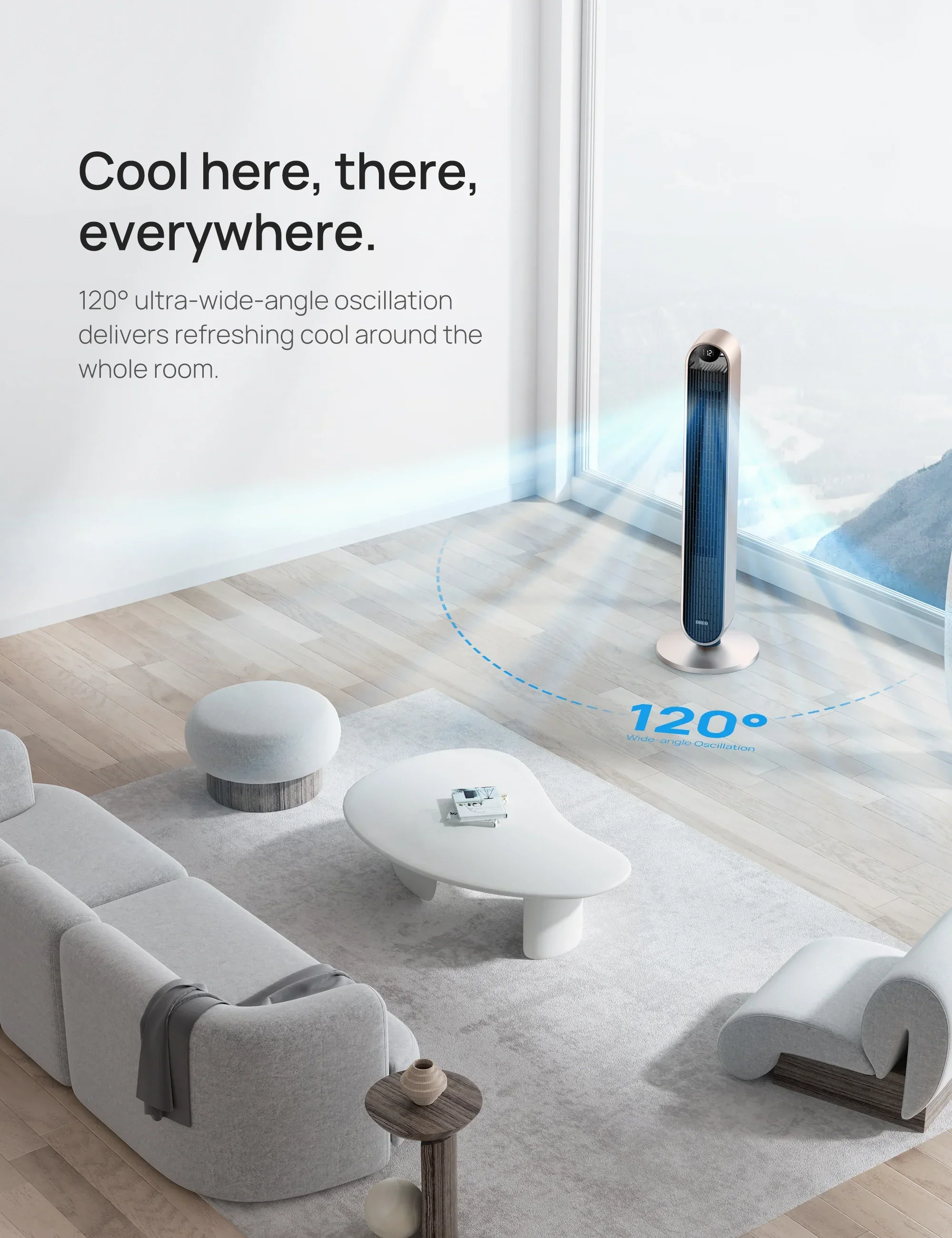 Smart Tower Fan Pilot Max S - Image 15