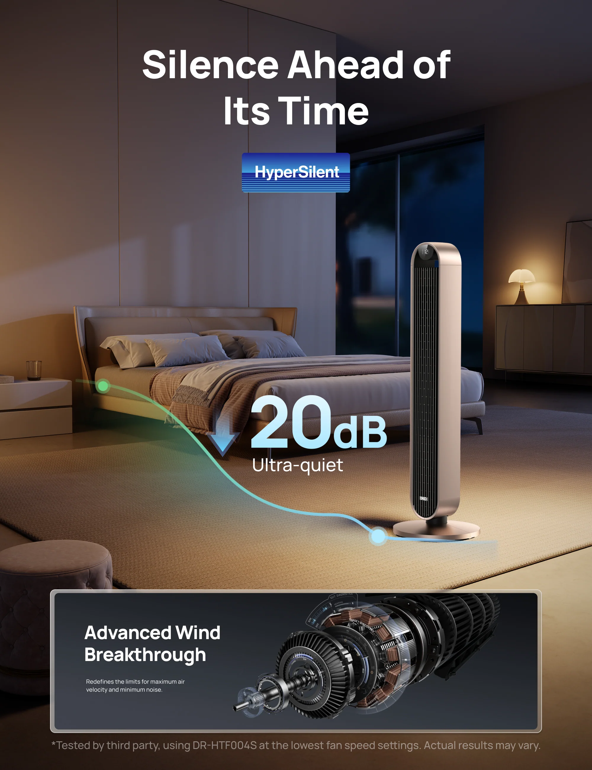 Smart Tower Fan Pilot Max S - Image 5