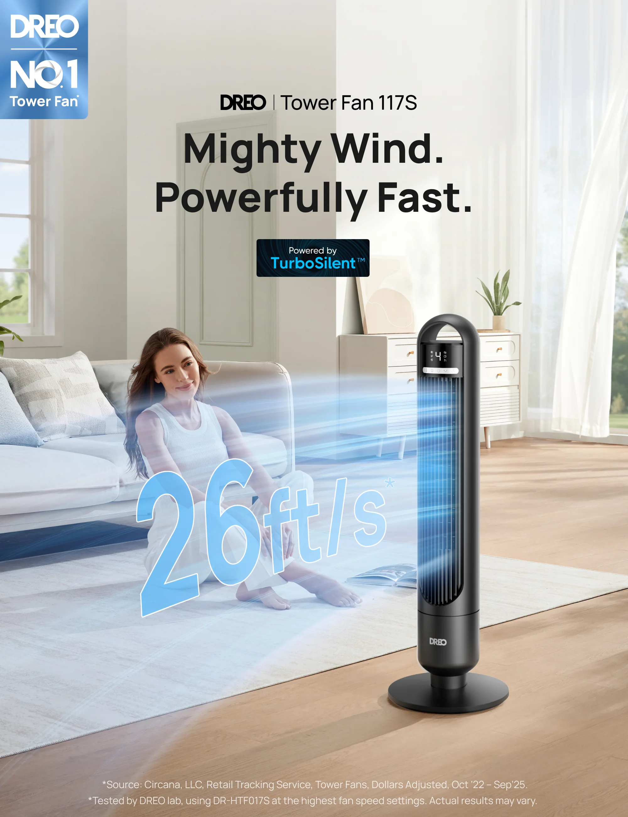 Tower Fan 117S - Image 3