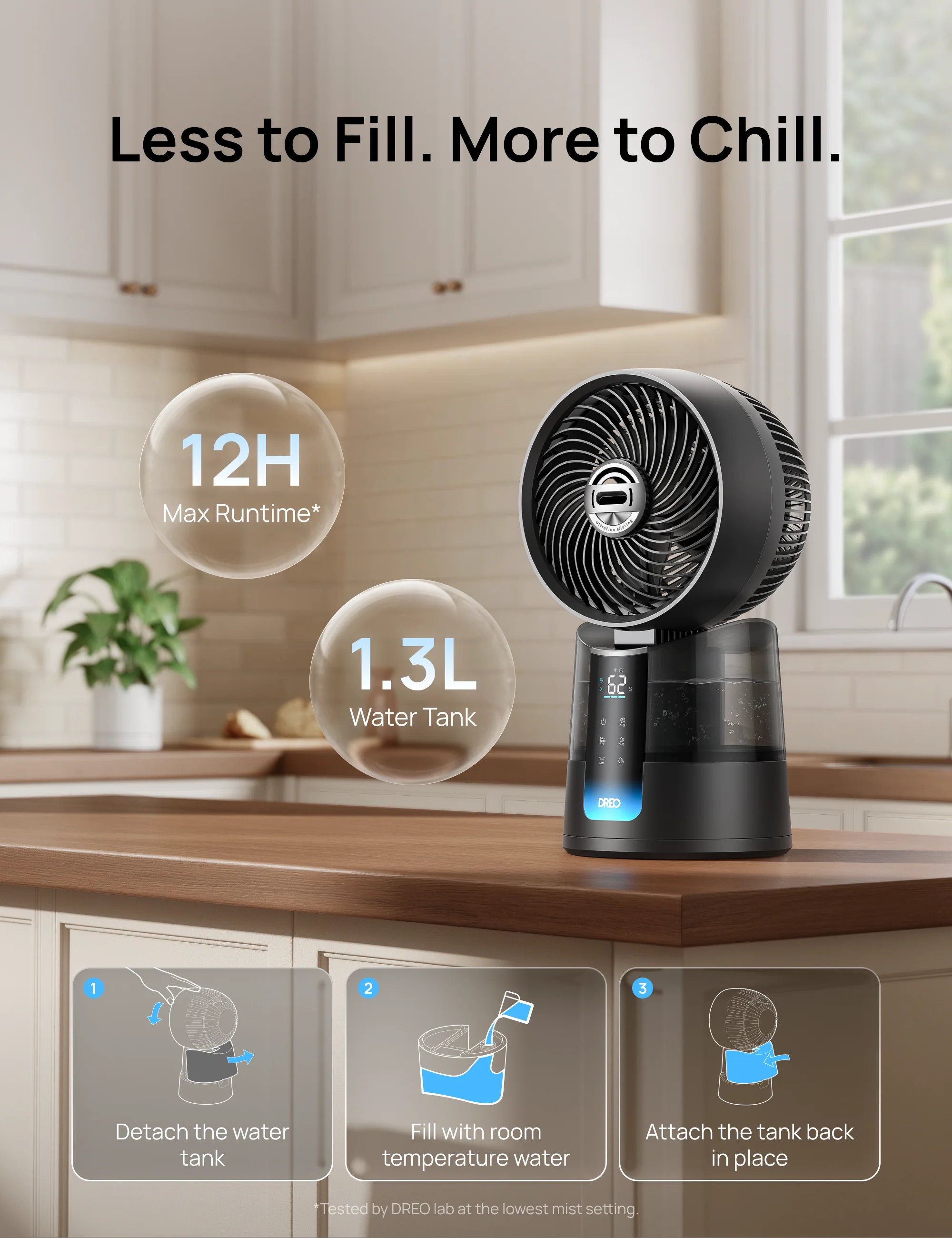 TurboCool™ Misting Fan 516 - Image 7