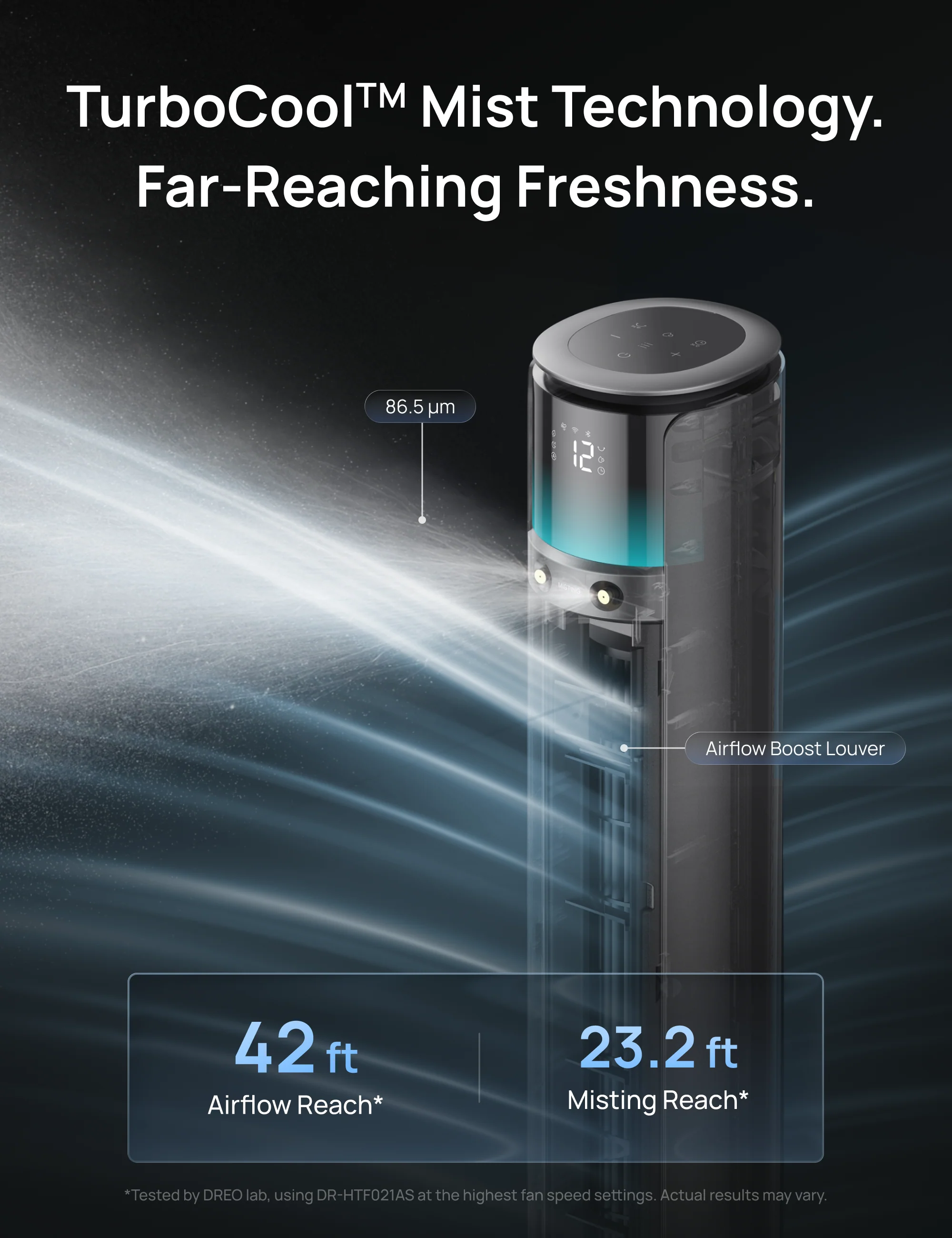 TurboCool™ Outdoor Misting Fan 711AS - Image 4