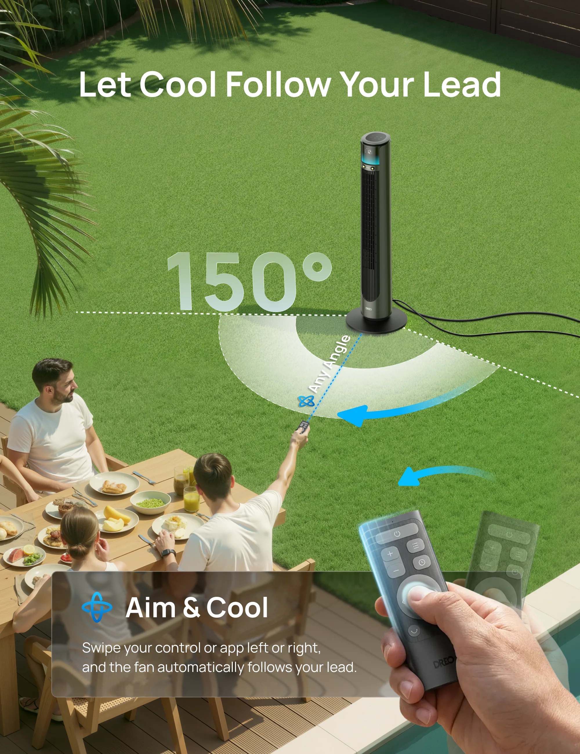 TurboCool™ Outdoor Misting Fan 711AS - Image 7