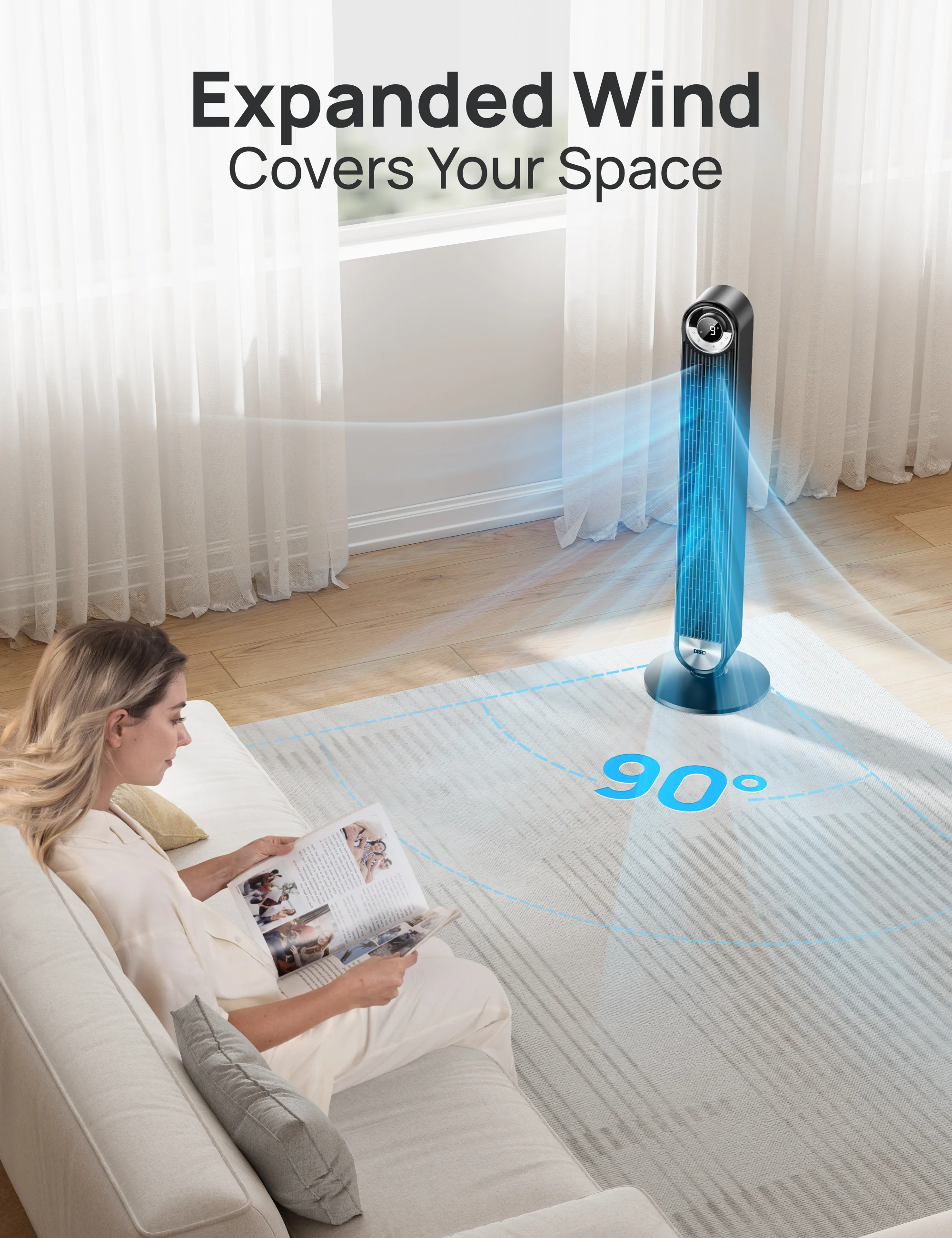 TurboPoly™ Fan 707S & Tower Fan 519 - Image 11